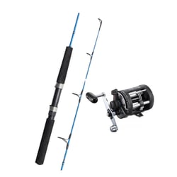Shimano Lipstix Fishing Rod 6'6" 1 Piece 8-15kg + Shimano TR2000LD Charter Special Fishing Reel