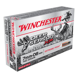 Winchester Deer Season XP 7mm-08 Rem 140gr Extreme Point 20 Rounds