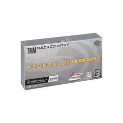 Federal Backcountry 7mm 155gr Terminal Ascent 20 Rounds