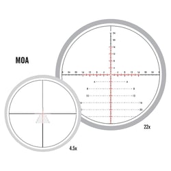 Vortex Razor HD LHT Riflescope 4.5-22x50mm XLR-2 MOA