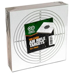 Outdoor Outfitters Air Rifle Targets 100 Card
