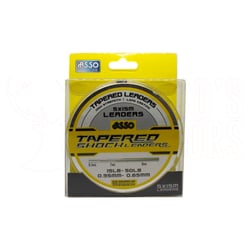 Asso Tapered Shock Leader 5x15m 15-50lb