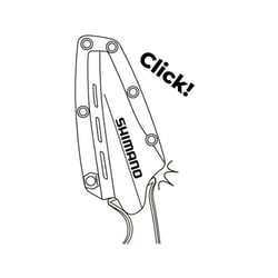 Shimano Sheath Knife 8.5cm Black