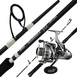 Okuma Skull Dragger Fishing Rod 7' 10-15kg + Okuma Coronado Baitrunner 60 Reel