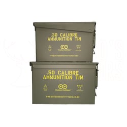 Outdoor Outfitters .30 Cal V2 + .50 Cal Lockable Ammunition Tin