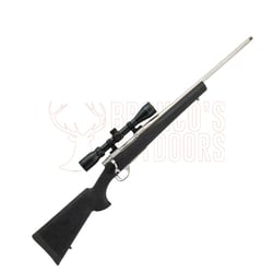 Howa 1500 Stainless Black Stock Threaded 7mm-08 20" + Nikko Stirling GamePro Riflescope 3-9x40