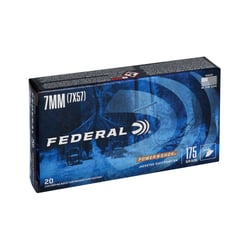 Federal Power-Shok 7x57 Mauser 175gr SP 20 Rounds