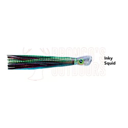 Black Magic Jonah's Kona XT Single Rigged Lure 8" Inky Squid