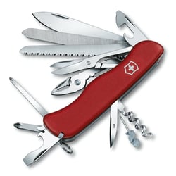 Victorinox Work Champ Pocket Knife Red