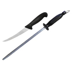 Knifekut 9015 Boning Knife 15cm + Knifekut Butcher Steel 30cm