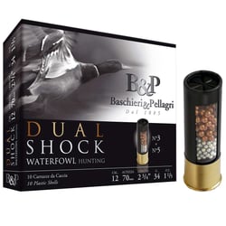 B&P Dual Shock 12ga 2 3/4" 34gr #5 + #3 100 Rounds
