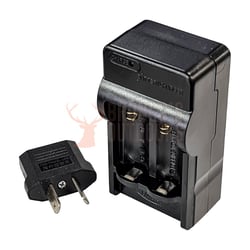 Stealth Travel Charger CR123A & LS 16340 Batteries