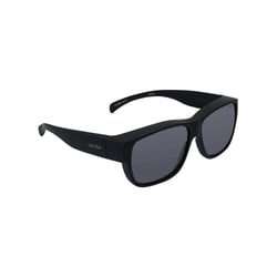 Ugly Fish P208 Fit Over Polarised Sunglasses Matte Black Frame Smoke Lens