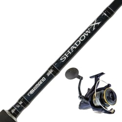 Shimano Shadow X Fishing Rod 7' 6-10kg + Shimano Thunnus CI4 Spinning Reel 8000
