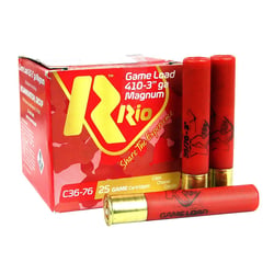 Rio Game Load .410 Bore 3" 19gr Birdshot #4