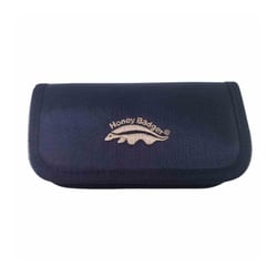 Honey Badger Nylon Zipper Pouch Black