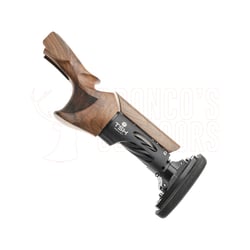 TSK Standard Adjustable Shotgun Stock for Browning 425 Trap, Medium Right Hand Grip, Black Bridge, Wood 32mm Comb, 140mm Black Pipe, CS23 Microcell Pad