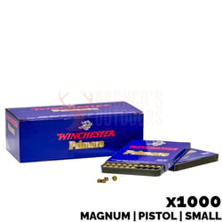 Winchester Small Magnum Pistol Primers 1000 Count