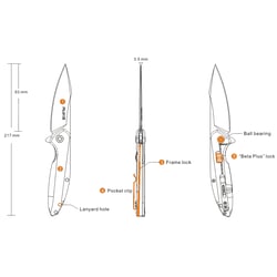 Ruike P128-SF Folding Knife