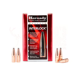Hornady InterLock Projectiles .30 Cal .308" 150gr BTSP 100 Count