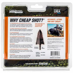 Cold Steel Cheap Shot Broadhead Arrowheads 125gr