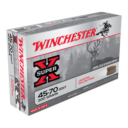 Winchester SuperX .45/70 300gr JHP 20 Rounds