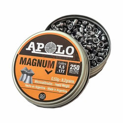 Apolo Magnum .177 8.2gr Pointed 250 Rounds