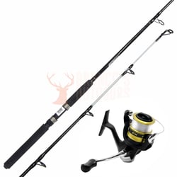 Shimano Eclipse Telescopic 6' 2-Piece 2-4kg + Shimano FX 2500 Spooled