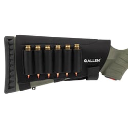 Allen Mesa Neoprene Buttstock Shell Holder .223 Rem - .300 Win Mag 6 Rounds