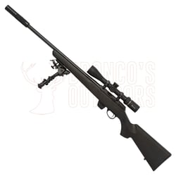 Tikka T1x MTR .22 LR 16" + Burris Droptine Rimfire 3-9x40 Ballistic Plex + 1/2-20 Suppressor + Hy-Skor 6-9" Swivel Bipod