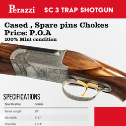 Perazzi SC3 Trap 12ga