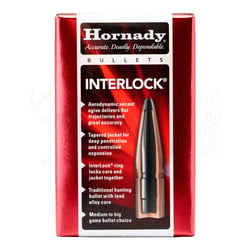Hornady InterLock Projectiles .338 Cal .338" 250gr 100 Count