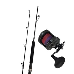 Okuma Cortez Jig Rod 5' 1 Piece 300gm + Okuma Cortez CZ-10CS Star Drag Overhead Reel PE5 250m