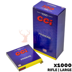 CCI Large Rifle Primers 1000 Count