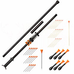 Cold Steel Big Bore Blowgun .625 Magnum 5ft 2 Piece