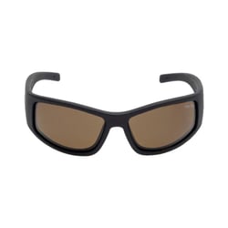 Ugly Fish PU5507 Polarised Sunglasses Unbreakable Matt Black Frame Brown Lenses