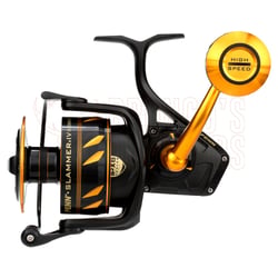 Shimano Grappler Topwater S82MH Rod 8'2" 2pc PE6 Max 120gm + Penn Slammer IV 6500HS Spinning Reel