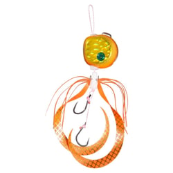 Shimano Rakuchan Bakubaku Jig 100gm Orange Gold
