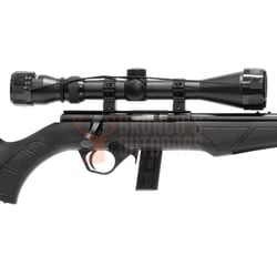 Rossi 8122 Blued .22 LR + Nikko Stirling Mountmaster HMD 3-9x40 Riflescope + Rimfire Suppressor