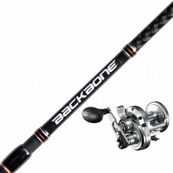 Shimano Backbone 5'5" PE:5-8 Jigging Rod + Shimano Speedmaster II 12 LD Reel