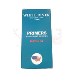 White River Energetics Large Magnum Rifle Primers 1000 Count