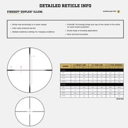Leupold VX-6HD Gen2 Riflescope 4-24x52 CDS SF Firedot