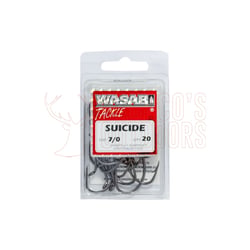 Black Magic Wasabi Suicide Hooks Black Eco Pack