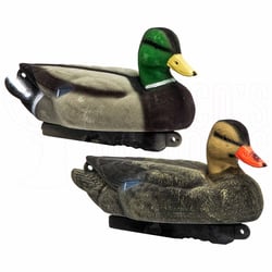 Game on Mallard Flocked Magnum Decoy 6 Pack 20"