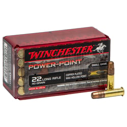 Winchester Power-Point .22 LR 40gr HP 500 Rounds