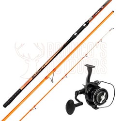 Tica Shizen Surf Rod 14' 3-Piece 100-250gm + Tica Flash Surf FS10000 Reel