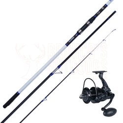 Tica Kazumi Galactic 1463 Surf Rod 100-250gm + Tica Scepter GTY10000 Long Cast Spinning Reel
