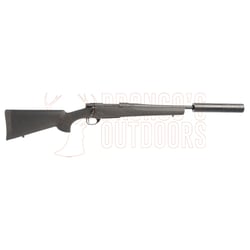Howa 1500 Blued Black 17" 7mm-08 + Ghost Suppressor