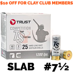 Trust Competition Trap Sporting White 12ga 2 3/4" 28gm #7 1/2 1200FPS