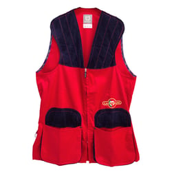 Castellani Ambidextrous Shooting Vest Red